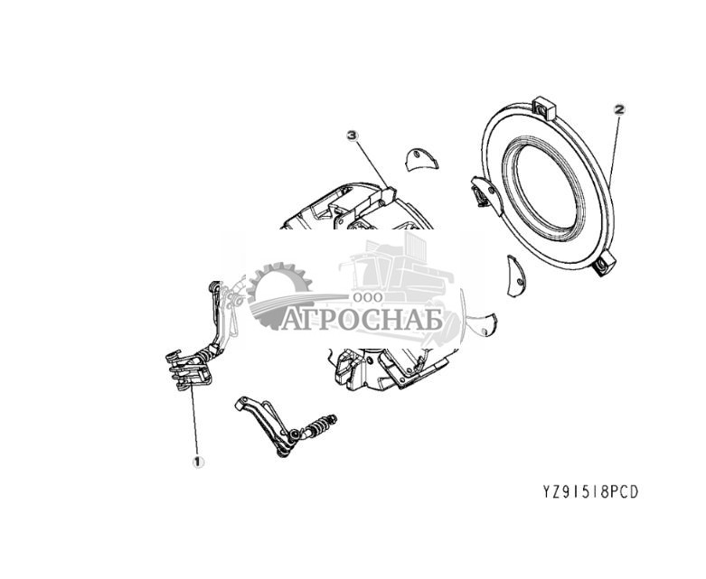 УЗЕЛ СЦЕПЛЕНИЯ (YZ91518) MRTWCN5SB, MRTWCN1SB, MRTWSM1SB - ST305150 280.jpg